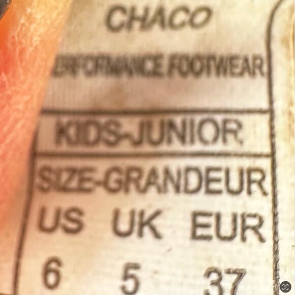 Chaco Chillos Slide Slip-On LUVSEAT Arch Cinch Buckle Jacquard Webbing Black 6 - Picture 6 of 8